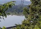 View of Ozark Lake bluff overlook. Photo by Barbara Reed.