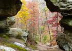 Natural Bridge on Seven Hollows Trail. Photo by Bryan Hodges.