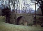 Tulpehocken Creek Historic District, stone bridge over mill creek. Photo by Shuvaev.