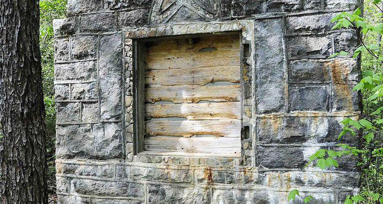 A water fall on Carrick Creek Nature Trail, Table Rock State Park, South Carolina. Photo by John Foxe.