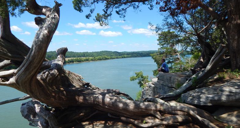 Scenic overlook hiker. Photo by Jessica Stevens.