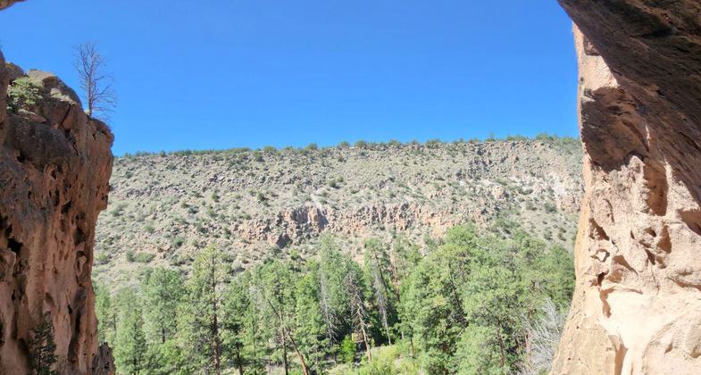 Tyuonyi Village. Photo by Sally King courtesy NPS.