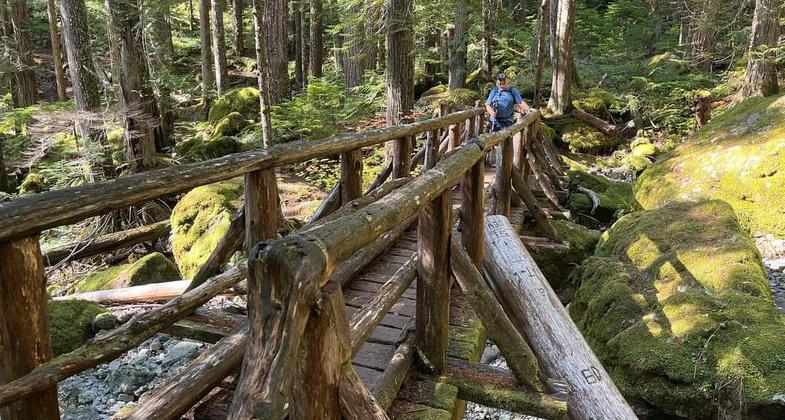 Enjoying retirement!. Photo by Wendy Ray