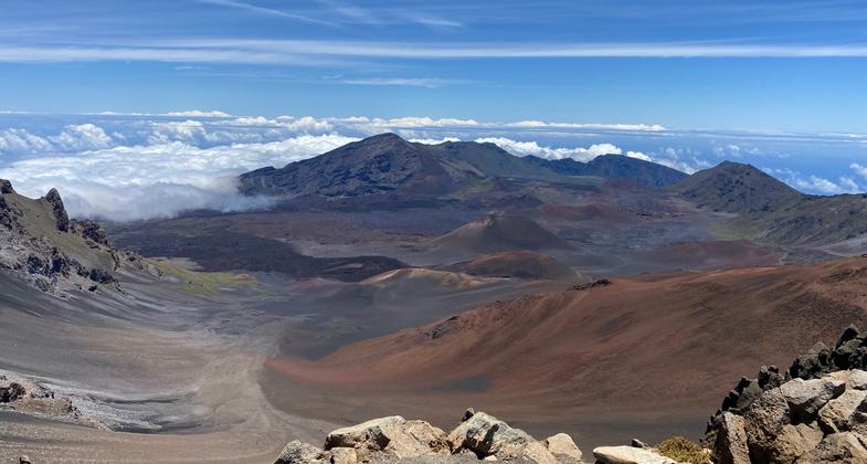 Nature’s Painting: A still life Impressionism view of Haleakala Crater. Photo by Dennis Goderre.