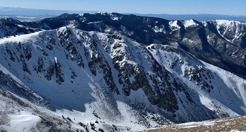 Winter Tundra in the Sangre de Cristo Mountains of Northern New Mexico along the Columbine-Twining National Recreation Trail. Photo by Charles Clayton.