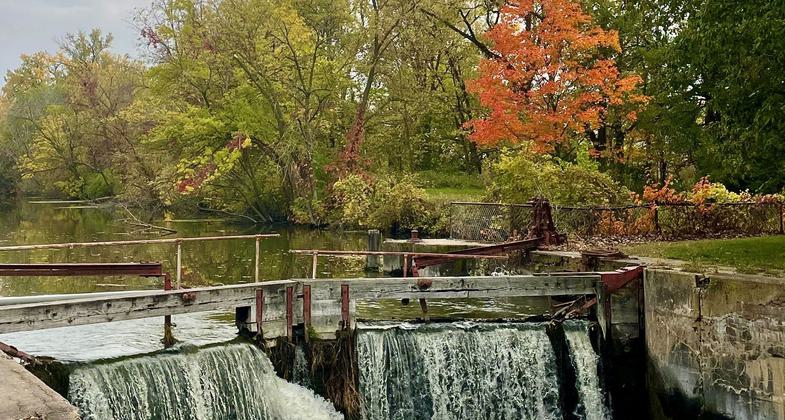 How the Water Falls. Photo by Donna Mannon.