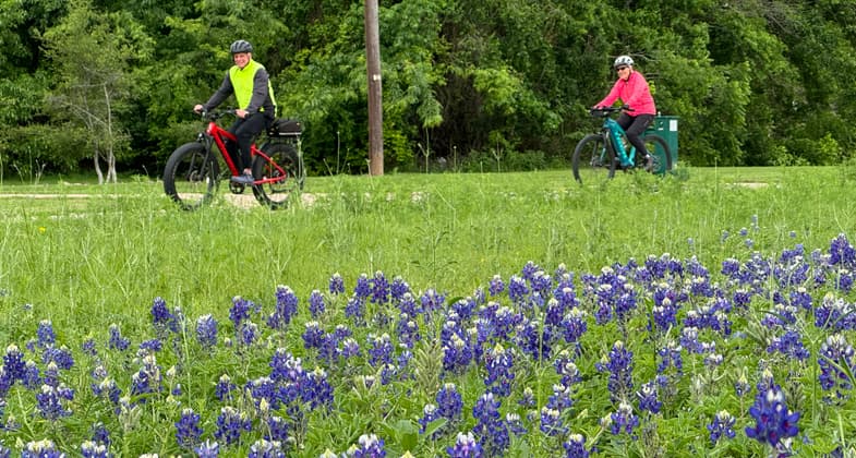 Winner 2024 NRT Photo Contest, Bicycling. Photo by Don Wendell