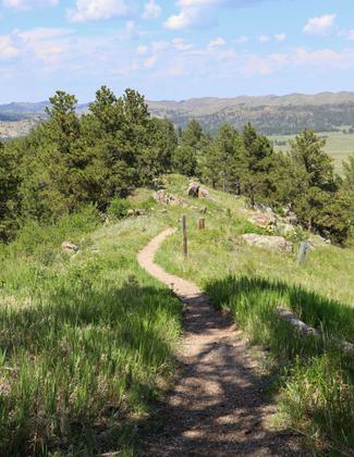 Rankin Trail - Wind Cave National Park. Photo by Jonathan Voelz.