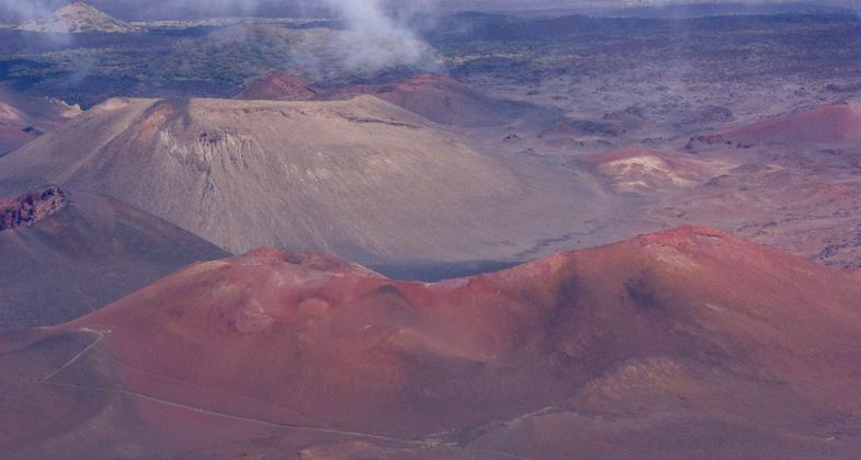Enjoy the amazing other worldly moonscape all along the trail.
