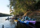 Paddlers along the Suwannee River Wilderness Trail. Photo by Doug Alderson. Photo by Doug Alderson, Office of Greenways and Trails