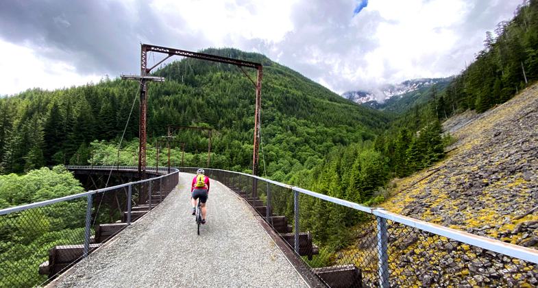 Winner 2024 NRT Photo Contest, Rail and Canal Trails. Photo by David Saxen