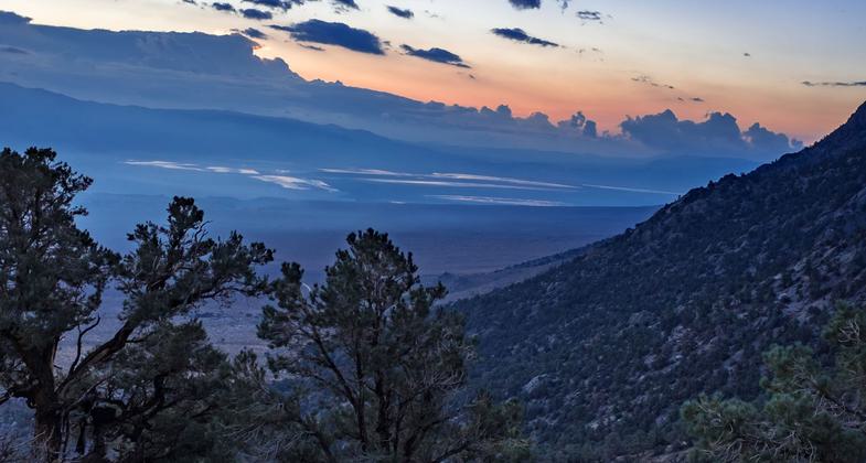 The Whitney Portal is 13 miles west of Lone Pine, CA, at the end of Whitney Portal Road. It is in a heavily wooded canyon, with. Photo by inkknife_2000.